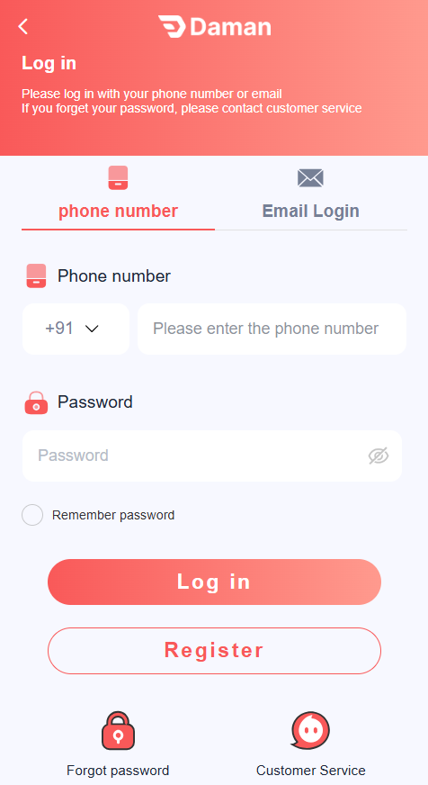 Daman Games Login